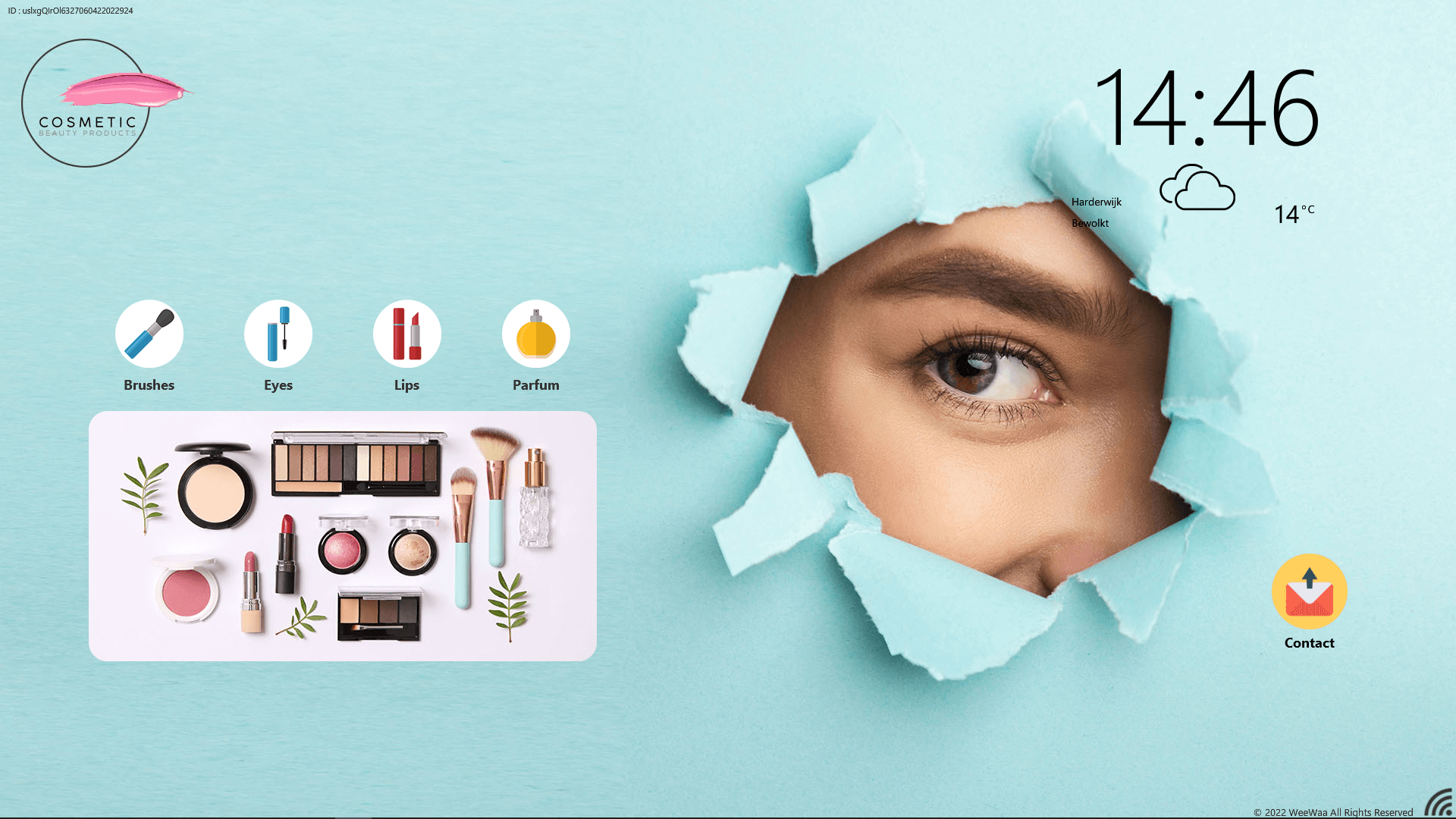 make-up board